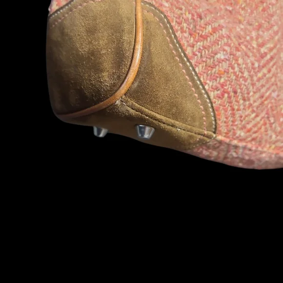 Coach 2007 Hampton Tweed Carryall In Pink